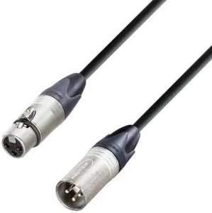 Mikrofonní XLR propojovací kabel AH Cables KM10FMBLK, 10 m, černá