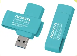 ADATA Flash Disk 64GB UC310E ECO, USB 3.2, modrá