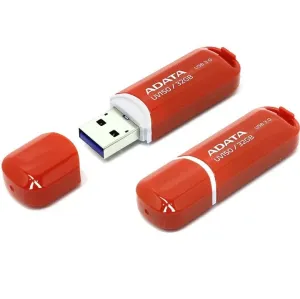 USB klíč A-DATA UV150, 32 GB, USB 3.0, Red-rychlost čtení a zápisu: až 90MB/s