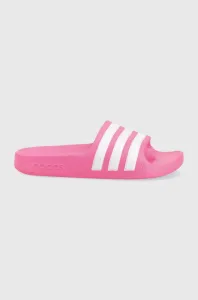 Dětské pantofle adidas ADILETTE AQUA K růžová barva #5936998