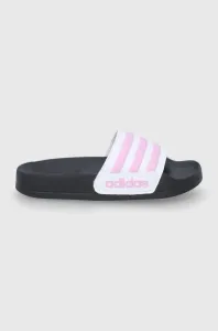 Dětské pantofle adidas FY8843 růžová barva