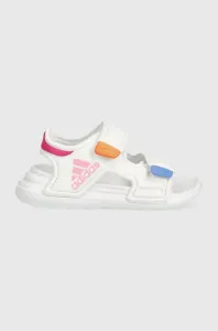 Dětské sandály adidas ALTASWIM I bílá barva