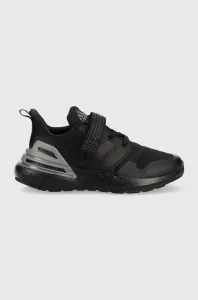 Dětské sneakers boty adidas RapidaSport EL K černá barva #6141849