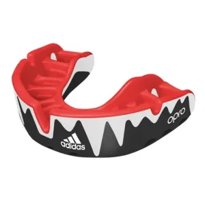 Adidas chránič zubů Opro Gen4 Platinum, černo bílo červený