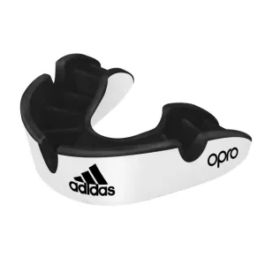 Adidas chránič zubů Opro Gen4 Silver, bílo černý