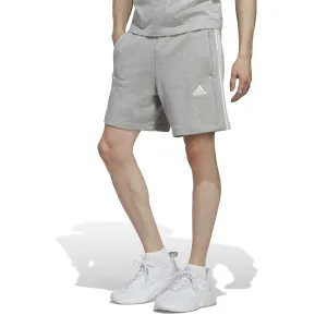 Bavlněné šortky adidas pánské, šedá barva, IC9437 #4436284