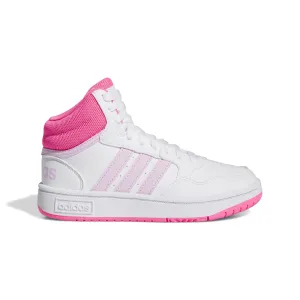 ADIDAS-Hoops 3.0 Mid K cloud white/orchid fusion/lucid pink Bílá 38 2/3