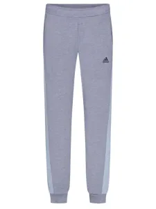 Nadměrná velikost: Adidas, Joggingové kalhoty s bočními kontrastními proužky Modrá