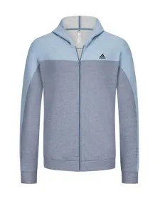 Nadměrná velikost: Adidas, Prošívaná bunda s logem na hrudi Modrá #5267424