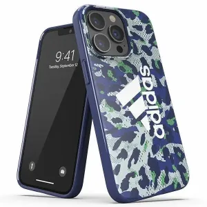 Adidas OR SnapCase Leopard case pro iPhone 13 / iPhone 13 Pro - modrý