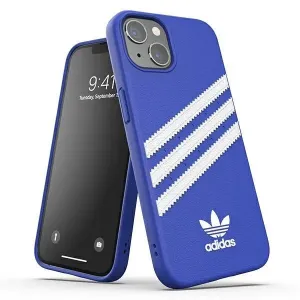Adidas OR Tvarované pouzdro PU pro iPhone 13 Pro / iPhone 13 - modré