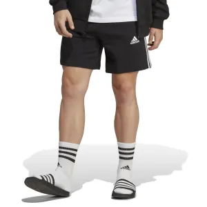 Bavlněné šortky adidas pánské, černá barva, IC9435