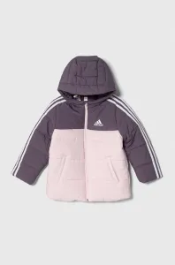 Dětská bunda adidas růžová barva #6055987