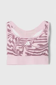 Dětská sportovní podprsenka adidas růžová barva #6055919