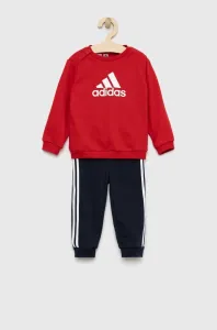Dětská tepláková souprava adidas I BOS červená barva #5405521