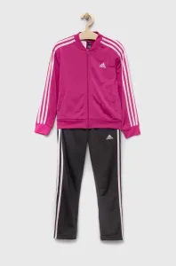 Dětská tepláková souprava adidas růžová barva #5658533