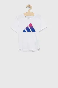 Dětské tričko adidas B TI TEE bílá barva, s potiskem #5308901