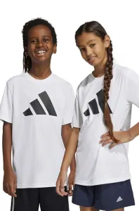 Dětské tričko adidas U TR-ES LOGO bílá barva, s potiskem #5031949