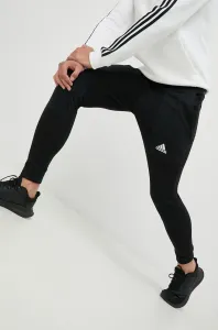 Kalhoty adidas pánské, černá barva, hladké #4065839