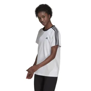 Bavlněné tričko adidas H10201 bílá barva, H10201