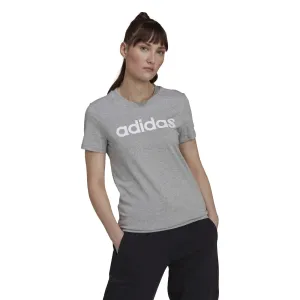Bavlněné tričko adidas šedá barva #3459681