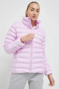Bunda adidas dámská, růžová barva, zimní #4937872