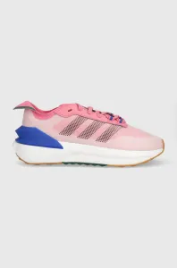 Sneakers boty adidas AVRYN růžová barva