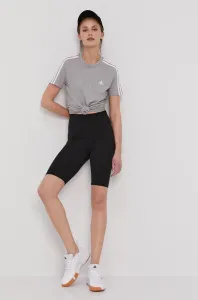 Tričko adidas GL0785 šedá barva