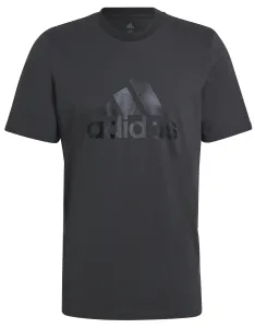 Bavlněné tričko adidas Performance šedá barva, s potiskem #1556674