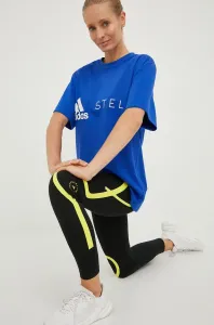 Běžecké legíny adidas by Stella McCartney černá barva, s potiskem #2029650
