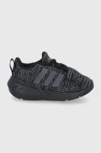 Dětské boty adidas Originals Swift Run 22 El I GW8167 černá barva