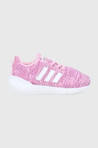 Dětské boty adidas Originals Swift Run 22 GW8185 růžová barva