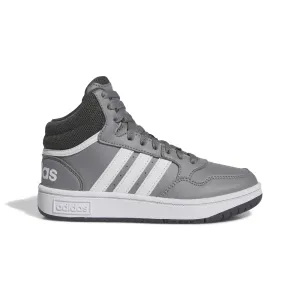 Dětské sneakers boty adidas Originals HOOPS MID 3.0 K šedá barva #5256336