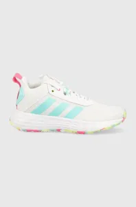 Dětské sneakers boty adidas Originals OWNTHEGAME 2.0 K bílá barva #5679590