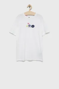 Dětské bavlněné tričko adidas Originals HF7467 bílá barva #2893740