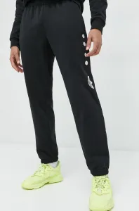 Bavlněné tepláky adidas Originals černá barva, s potiskem