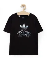 Bavlněné tričko adidas Originals černá barva #5230706