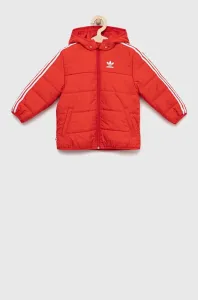 Dětská bunda adidas Originals červená barva #4135019