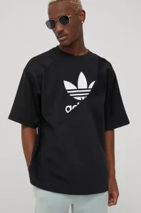 Tričko adidas Originals HG1438 pánský, černá barva, s potiskem
