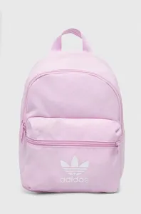 Batoh adidas Originals růžová barva, malý, s potiskem #5971695