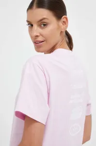 Bavlněné tričko adidas Originals růžová barva #5972515
