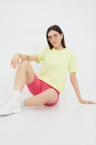 Bavlněné tričko adidas Originals Trefoil Moments HE6891 zelená barva, HE6891-PULYEL
