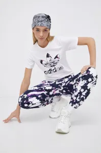 Kalhoty adidas Originals H20422 dámské, vzorované