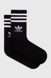 Ponožky adidas Originals 3-pack černá barva