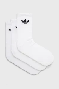 Ponožky adidas Originals (3-pack) HB5881 bílá barva