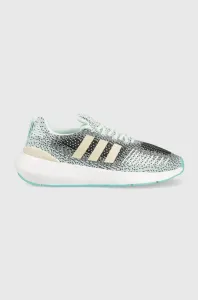 Sneakers boty adidas Originals Swift Run tyrkysová barva #3818070
