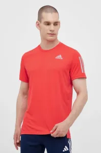 Běžecké tričko adidas Performance Own the Run oranžová barva, s potiskem #3205192
