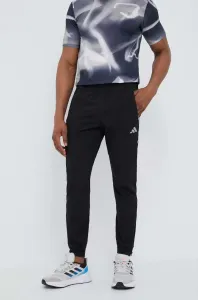 Běžecké kalhoty adidas Performance černá barva