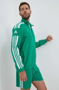 Tréninková mikina adidas Performance Squadra 21 zelená barva, s aplikací