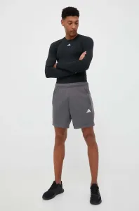 Tréninkové šortky adidas Performance Train Essentials šedá barva